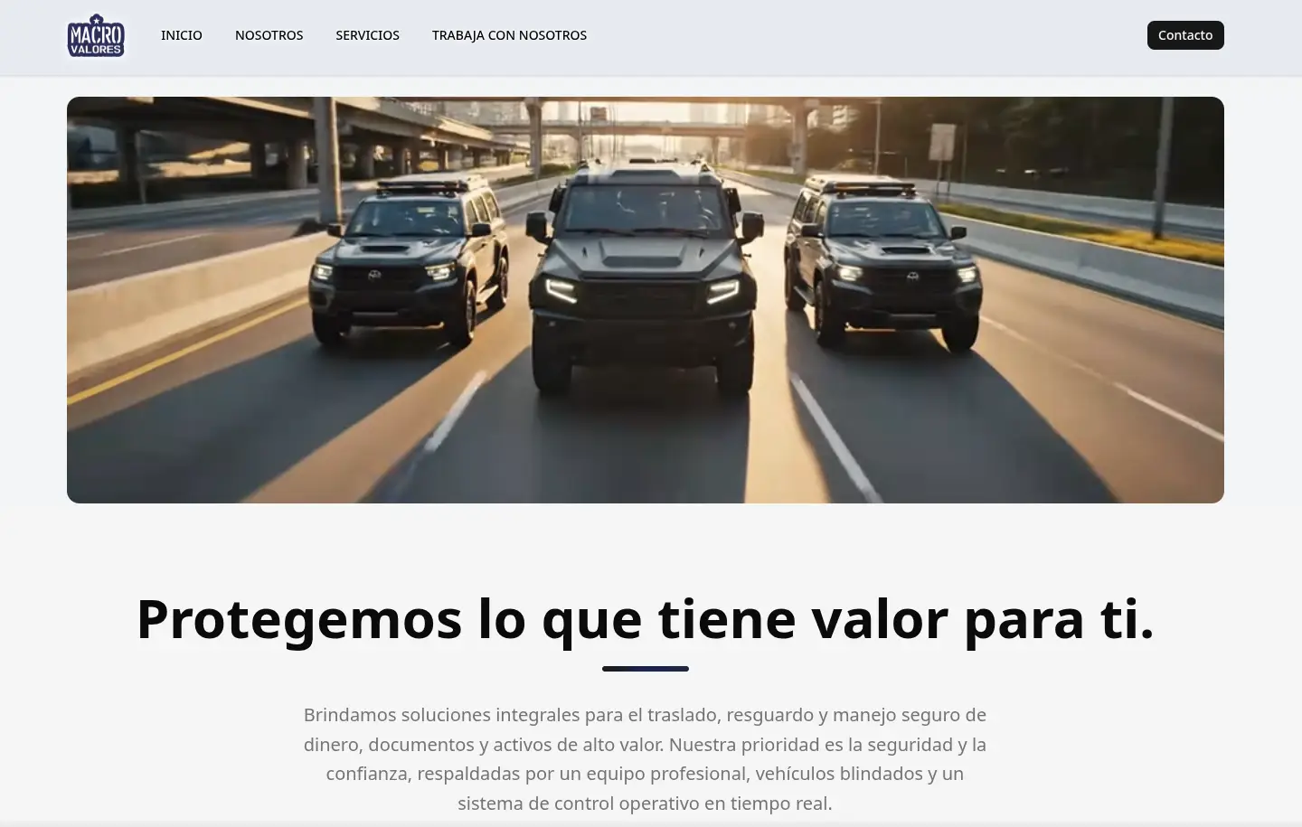 Macro Valores - Seguridad y Logística de Activos de Alto Valor